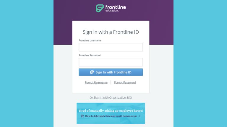 How to Sign in on Frontline? A Complete Guide